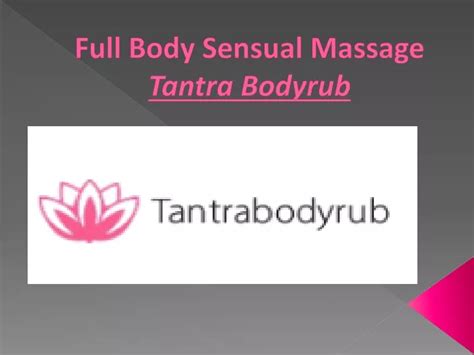 Full Body Sensual Massage Brothel Taurisano